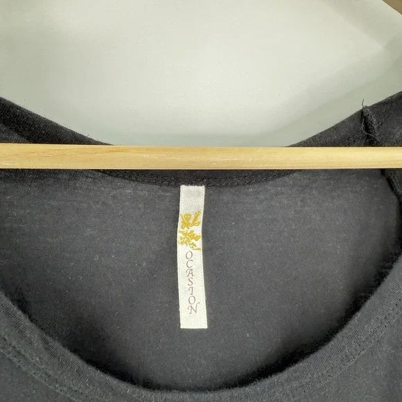 Vtg 2000s Y2K Studded Rose Shirt Tattoo Style See Measure Biker Hipster Grunge - Picture 6 of 8